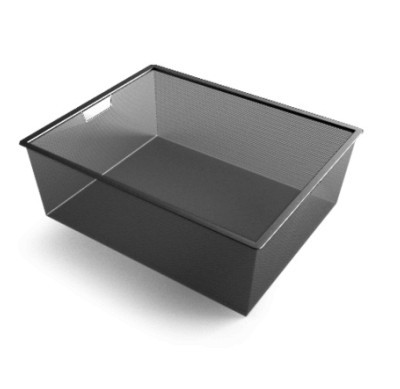 АРИСТО Корзина мелкосетчатая 185 мм, 527х427, черный   WA0272