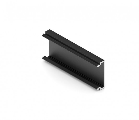 АРИСТО Профиль-крышка полки с подсветкой, 2700, черный   DE0558