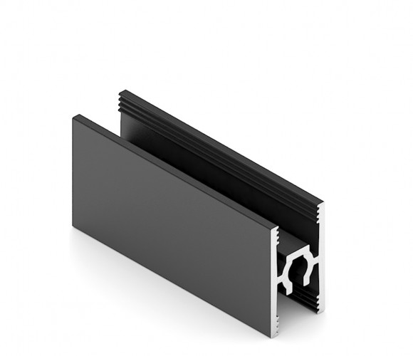 АРИСТО Профиль средний, 5400, черный   AS0640