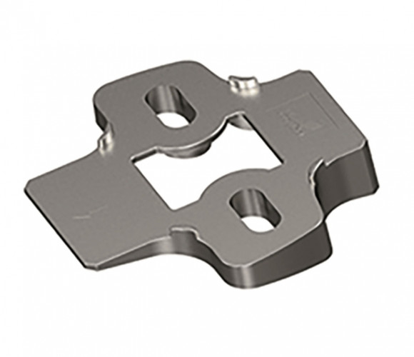 9072534 УГЛОВОЙ АДАПТЕР МОНТАЖНЫХ ПЛАНОК SYSTEM 8099, УГОЛ 10ГР, ЦИНКОВОЕ ЛИТЬЕ, НИКЕЛИРОВАННЫЙ