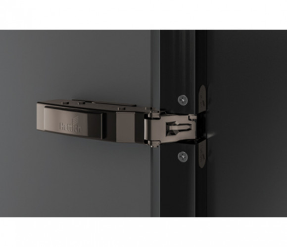 9091744 ПЕТЛЯ SENSYS 8638I ДЛЯ АЛЮМИНИЕВЫХ РАМ, УГОЛ 95ГР,ЧАШКА TA32,НАКЛАДНАЯ, B12,5,ЧЕРНЫЙ ОБСИДИАН