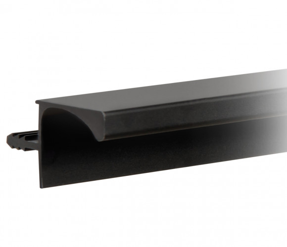 Профиль GOLA BALANCE для полок 16мм, Черный 4100мм   RP052BL.1/000/4100   БОЯРД