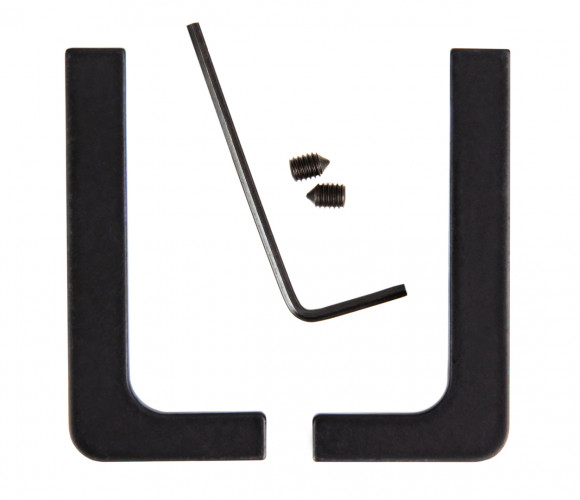 Заглушки откр. для горизонт. профиля GOLA BALANCE " L" Черный   RZ051.01BL   БОЯРД