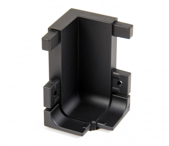 Угол для горизонт. профиля GOLA BALANCE 90гр. L внутренний, Черный   RZ051.03BL   БОЯРД