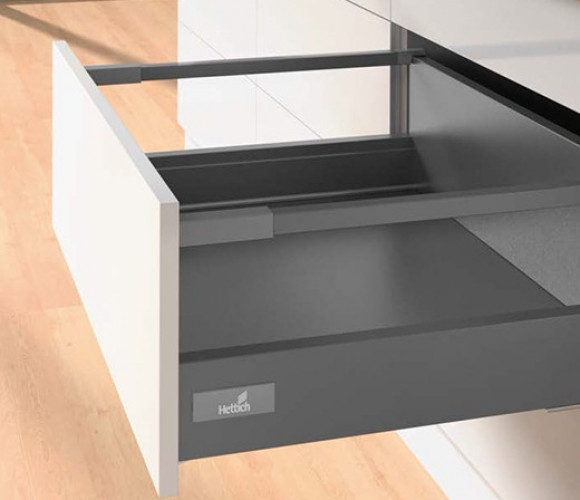 9234557 КОМПЛЕКТ КОРОБА INNOTECH ATIRA ПОЛН. ВЫДВ. С SILENT SYSTEM, H176, NL470, РЕЛИНГИ, АНТРАЦИТ