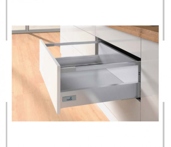 9254876 КОМПЛЕКТ ЯЩИКА INNOTECH ATIRA ПОЛНОГО ВЫДВ. ДЛЯ PUSH TO OPEN SILENT,30КГ,H176,NL470,СЕРЫЙ