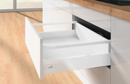 9245436 КОМПЛЕКТ КОРОБА INNOTECH ATIRA ПОЛН. ВЫДВ. С PUSH TO OPEN, H176, NL470, РЕЛИНГИ, БЕЛЫЙ