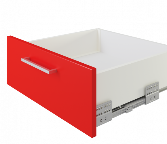 Ящик СТАРТ с ПРЯМЫМИ боковинами Белый SB19W.1/350, выс. стенки 118мм