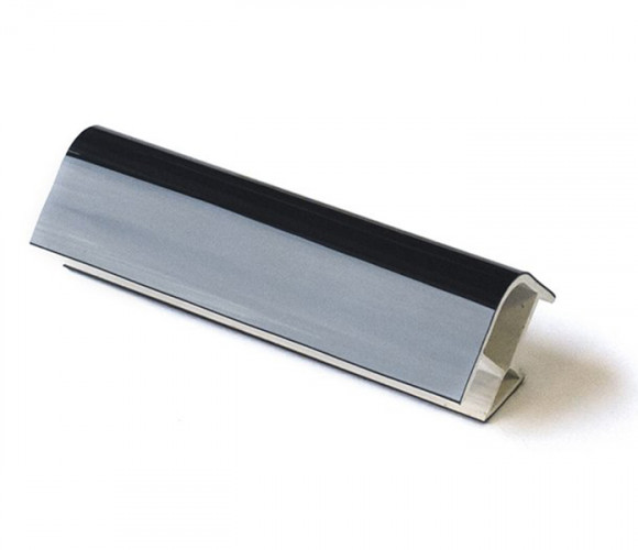 Угол цоколя универсальный 90гр., Н=100мм, Черный ГЛЯНЕЦ