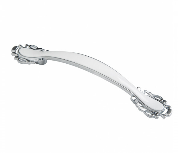 Ручка-скоба, 128мм, матовый хром, RS-107-128 SC,   KERRON