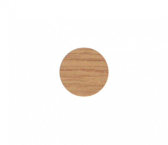 Заглушка самокл. d=14мм Дуб светлый 14.740 (25шт/лист)
