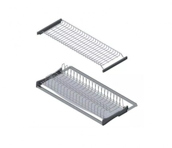 Посудосушитель Starax 600мм (560х295-345), хром   S-5159-C