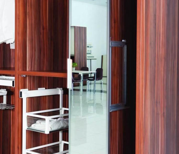 Поворотный механизм для зеркала, 160мм (120х340х1300)   АНТРАЦИТ  S6612-А (S-6615)