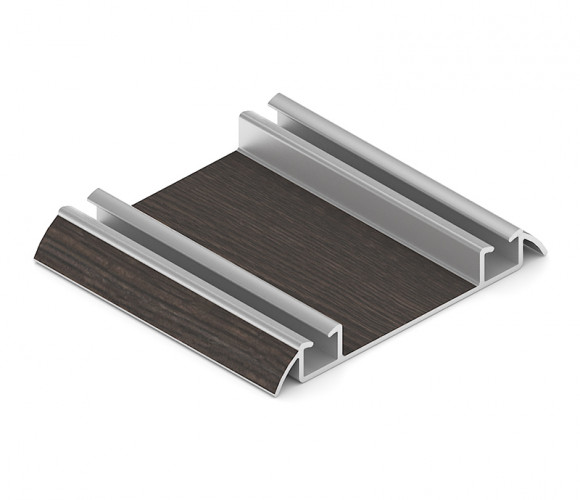 АРИСТО Направляющая двойная нижняя ЭКО, 5400, венге темный   AE0488