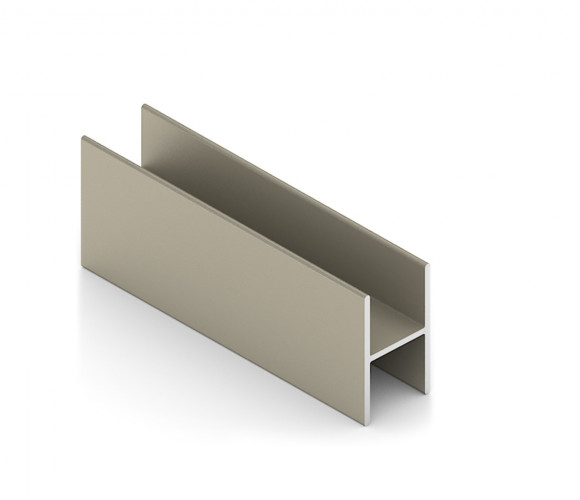 АРИСТО Профиль средний ЭКО без винта, 5400, шампань   AE0471