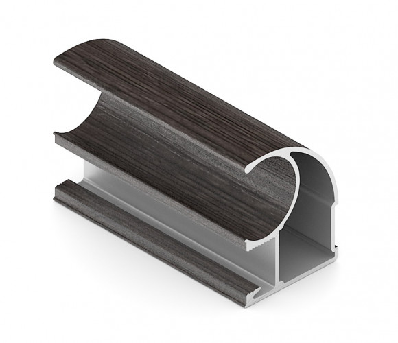 АРИСТО Профиль вертикальный С ЭКО, 2700, венге темный   AE0377