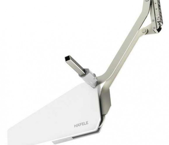 Механизм FREE UP. Высота фасада 430-600 мм. Вес 2,6-5,5 кг. ЛЕВЫЙ арт.372.33.433