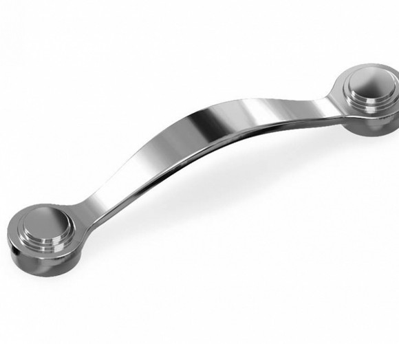 Ручка - скоба FS 208096 Хром глянец