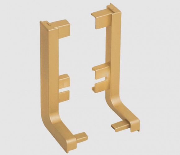 Заглушки для горизонт. профиля GOLA L желтая REHAU