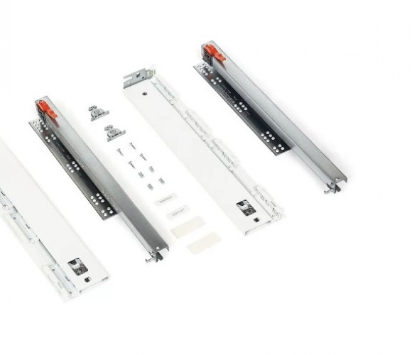 Samet Ящик FLOWBOX H106 PUSH OPEN с довод. 400 Белый, 12716713640145