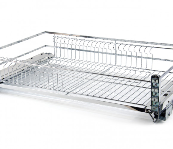 Cargo 800мм Посудосушитель MIRA KRS06/1/3/800 с довод. и крепл. к фас., ХРОМ  БОЯРД