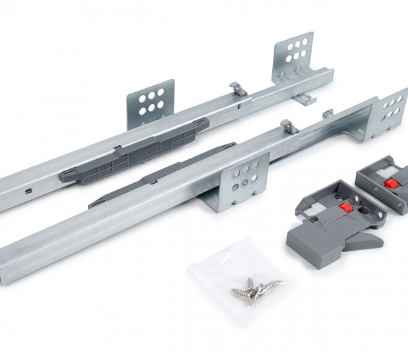 Направляющие скрытого монтажа push-to-open DB7776Zn/300   БОЯРД