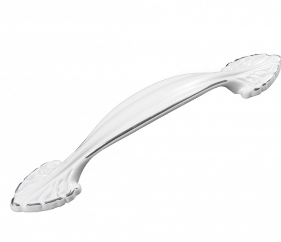 RS472CP/W.3/96 Хром полированный/Белый Ручка ХЛОПОК