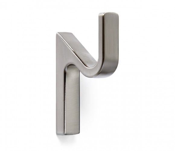 Крючок K107BSN.13  Атласный сатиновый никель ZIGZAG