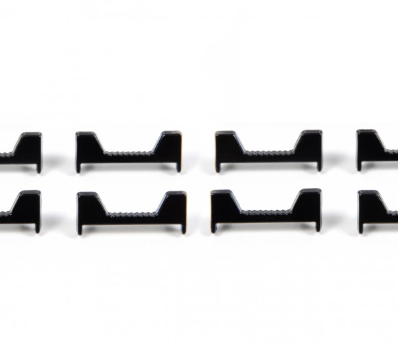 Заглушки RZ105.01BL  Черный матовый (4L+4R)