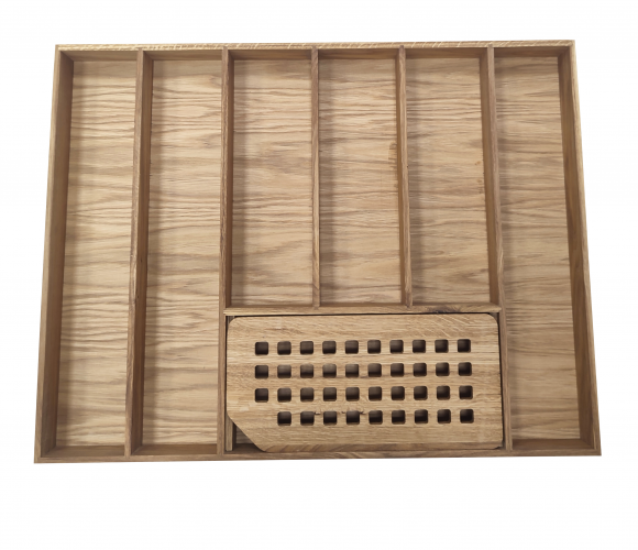 Вкладыш д/стол. приборов СТ02.50.70 (618*470*54мм) Массив Дуб