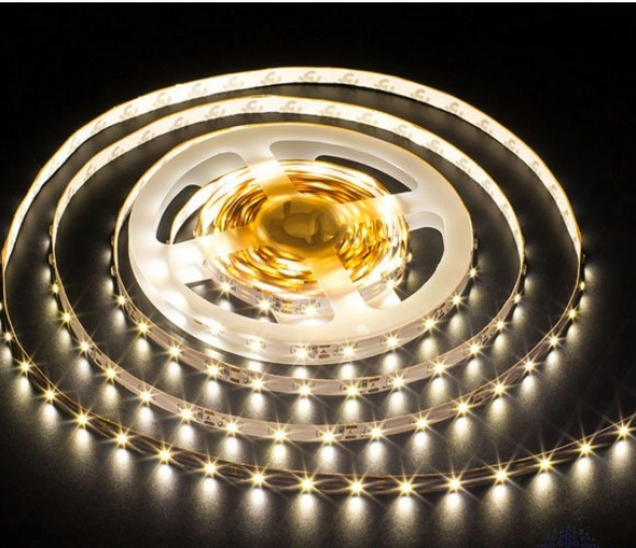 Лента светодиодная 320 диодов/м.п. нейтральный, открытая 12V, 8,7 W  IP20   LD-COB12V-20-NE