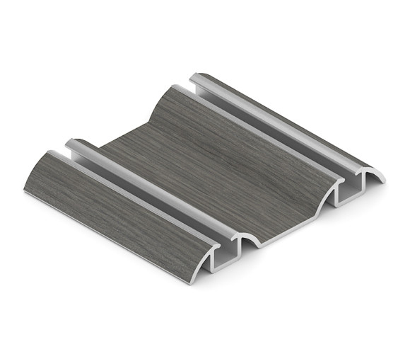 АРИСТО Направляющая двойная нижняя, 5400, дуб серый AS0504