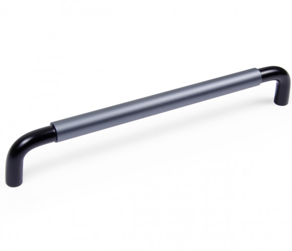 RS048BL/GR.4/192 Черный/Серый Ручка SLOT