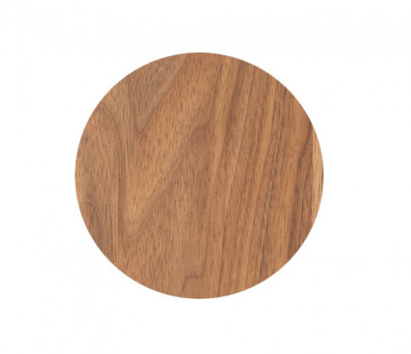 Заглушка самокл. d=14 мм  Орех Мармара 101084W  (20шт/лист)   REHAU