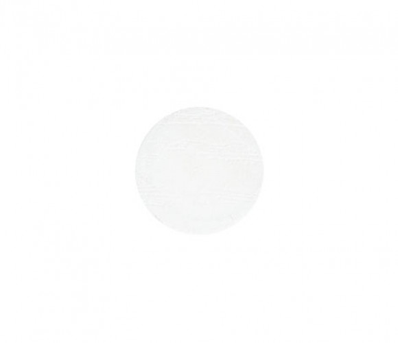 Заглушка самокл. d=20 мм  Белый поры дерева  101015U  (12шт/лист)   REHAU