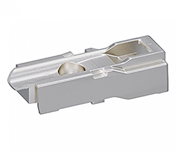 9072537 ПАРАЛЛЕЛЬНЫЙ АДАПТЕР МОНТАЖНЫХ ПЛАНОК, D8, ЦИНКОВОЕ ЛИТЬЕ, НИКЕЛИРОВАННЫЙ