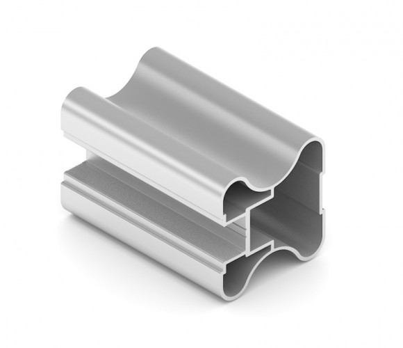 АРИСТО Профиль вертикальный H, 2700, серебро   AS0008