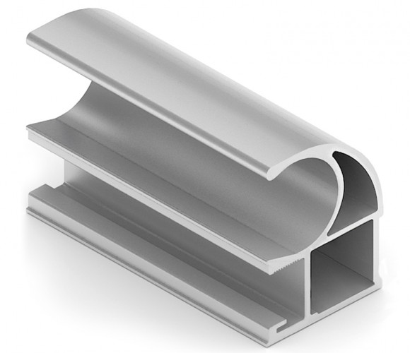 АРИСТО Профиль вертикальный C, 2700, серебро   AS0731