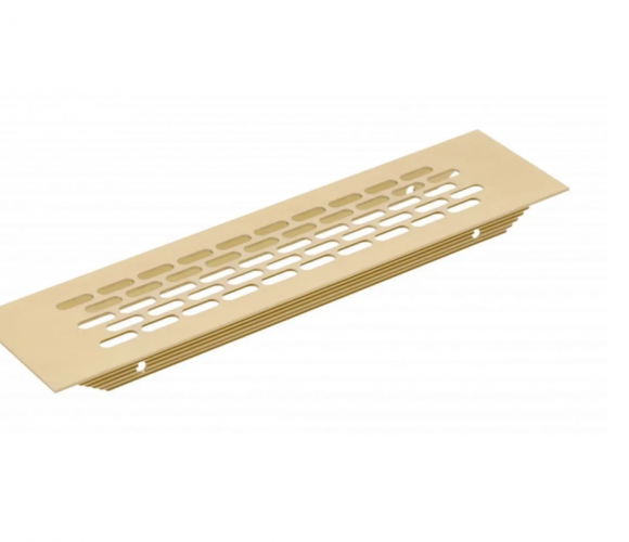 Решетка вентиляционная 245х60мм ЗОЛОТО