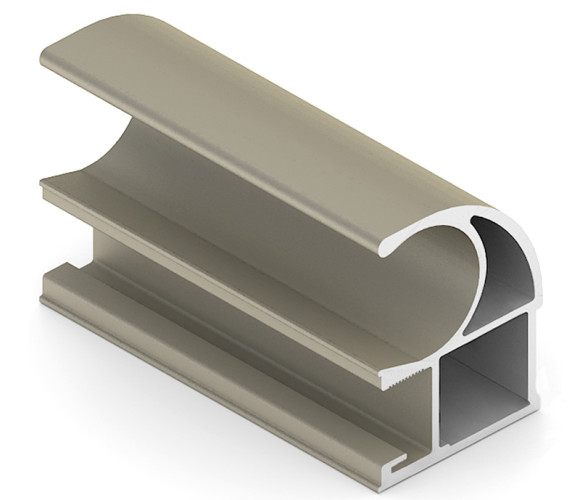 АРИСТО Профиль вертикальный C, 2700, шампань   AS0731