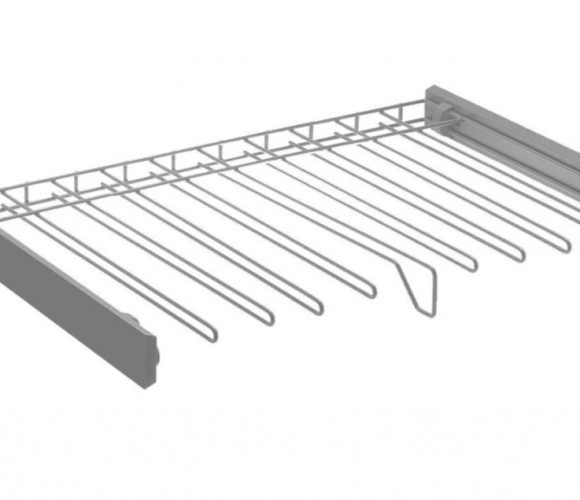 Вешалка для брюк SMART, в модуль 800, Графит, шар. напр.  GTV   W-WSPD80-BP-60