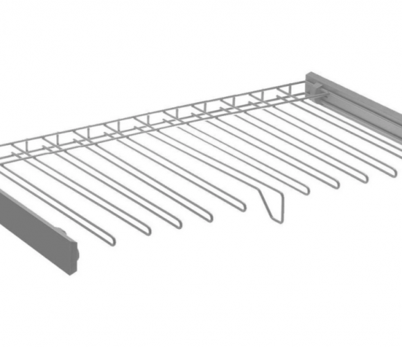 Вешалка для брюк SMART, в модуль 900, Графит, шар. напр.  GTV   W-WSPD90-BP-60