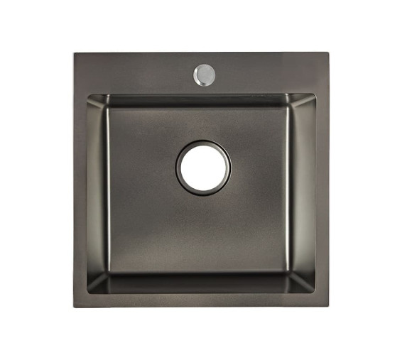 Мойка Premial PR 5050 (500х500х220мм, толщ.3мм), ГРАФИТ + ДОЗАТОР