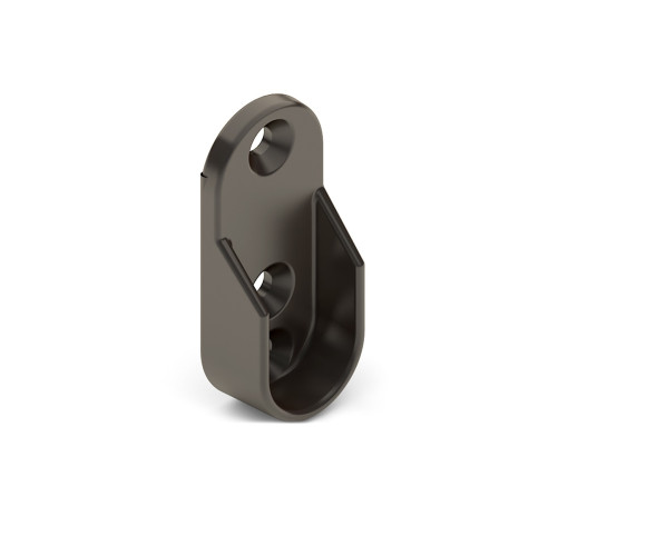 АРИСТО Штангодержатель для овальной штанги, бронза   AA0034