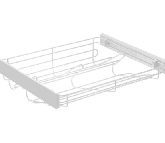 Полка для обуви SMART, в модуль 600мм, Белый, шар. напр.  GTV   W-WOBU60-BP-10