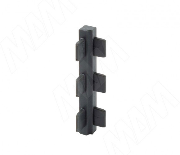 Соединительный элемент SOTA для профиля-разделителя двухсторонний 60мм, Графит YG036AGP