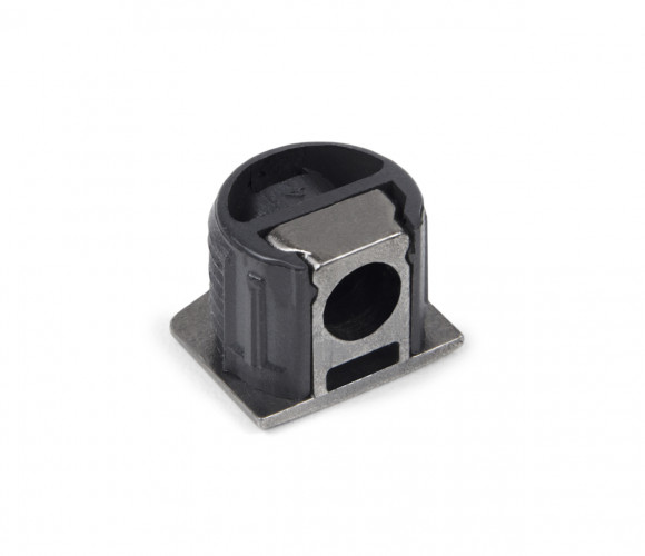 Полкодержатель скрытого монтажа, Черный никель   P521BN.0