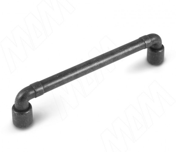 Ручка-скоба 128мм черное железо  WMN.785.128.00Т2