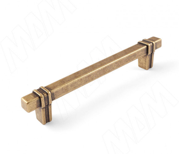 Ручка-скоба 128мм бронза состаренная  WMN.853.128.00D1