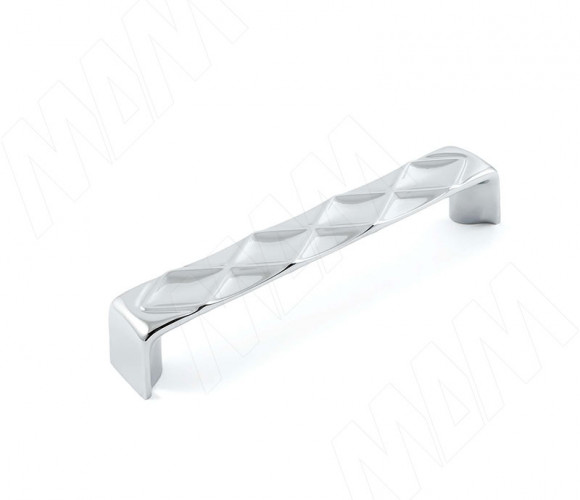 Ручка-скоба 128мм хром  WMN.735.128.0002